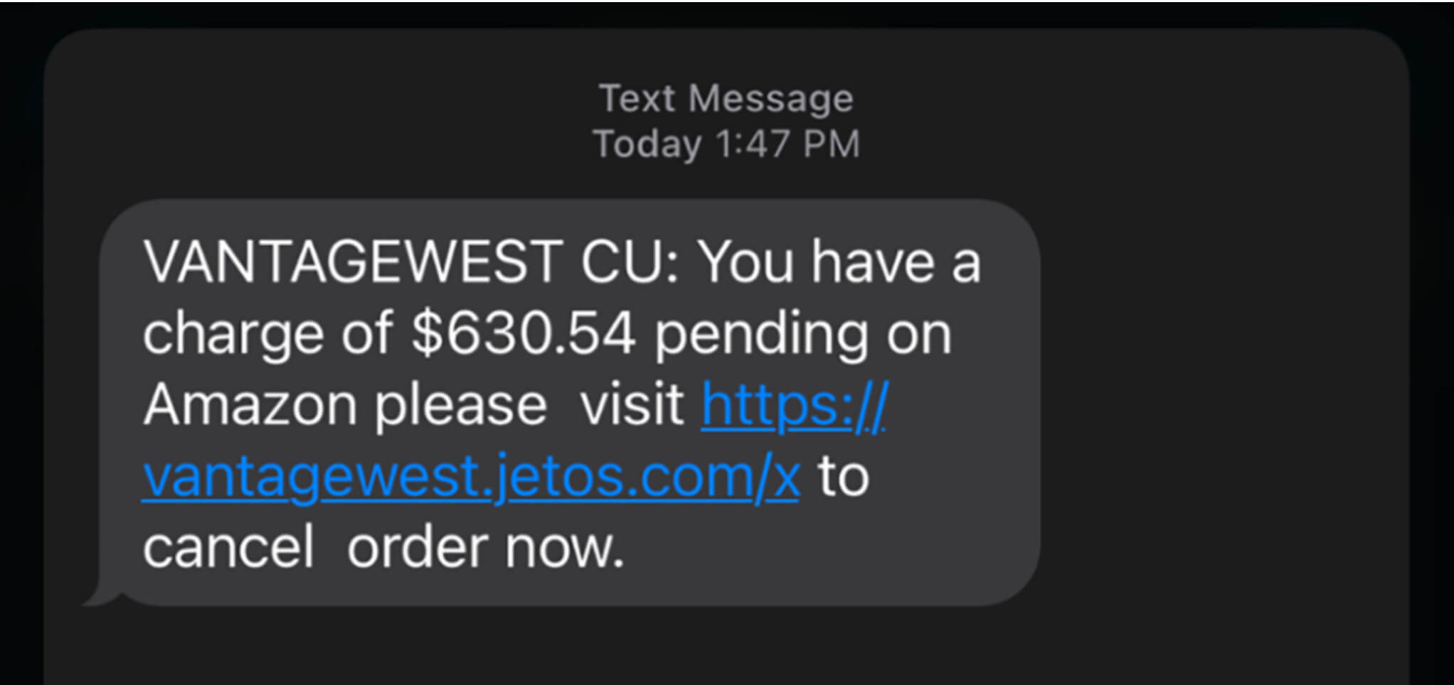 Vantage West online banking platform screenshot