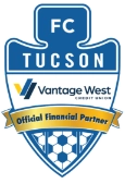 Vantage West FC Tucson Sponsor Badge • Vantage West Credit Union